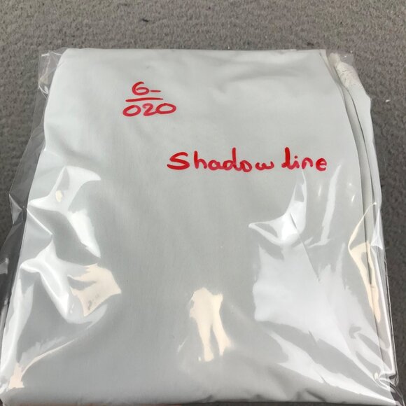 Vintage Shadowline Bridgerton Nightgown Boudoir PJs size 10 petite Blue 70s Lace - Picture 14 of 14